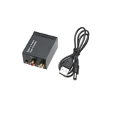 5057 Dijital To Analog 3.5mm Optik Ses Tos Çevirici Dönüştürücü Adaptör thumbnail 2