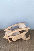 Reyo 3in1 Montessori Sallanan At, Mama Sandalyesi, Aktivite Masası - 3