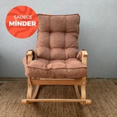 Reyo Sandalye Minderi, Sallanan Sandalye Minderi, Puf Minder, Baba Koltuğu Minderi (SADECE MİNDER) - 1