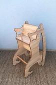 Reyo 3in1 Montessori Sallanan At, Mama Sandalyesi, Aktivite Masası - 2