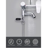 Dijital Duş Termometresi Hafızalı - 5