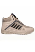 Celira Glc Bej Siyah Erkek Basket Sneaker Spor Ayakkabı - 1