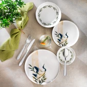 Schafer Dolce Yemek Takımı 24 Parça-Yeşil - 1