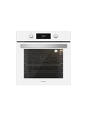 Silverline BO6504W01 - CS5349W01 - 3457 Soho 60 - MW9018W01 Beyaz Cam Ankastre Set thumbnail 4