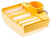 MOTORLU TESTERE HAVA FİLTRESİ HUSQVARNA 365/372/2165/2166/2171/2172 NAYLON SARI ORJİNAL thumbnail 2