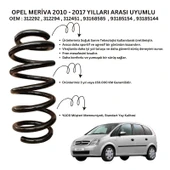 Standart Yay ST124518F - 2010-2017 Opel Meriva Ön Helezon Yay Takımı (2 Adet) - 1