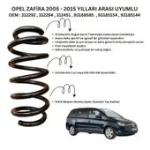 2005-2015 Opel Zafira İçin Standart Yay ST124518F - 2 Adet Ön Helezon Yay Takımı - 1