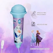 Disney Frozen Karlar Ülkesi Mini Karaoke Mikrofon Seti Işıklı Kemer Kancalı Lisanslı Mikrofonlu DY-3650-Fz - 2