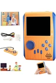 S1 el oyunları konsolu taşınabilir Retro 666 Klasik FC Oyunu 3.0" Renkli Ekranlı El Oyun Konsolu - 5
