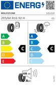 Milestone 205/60 R16 92H Carmile Yaz Lastiği 2025 Üretim - 2