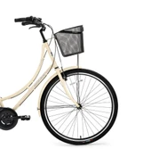 Bisan Paradıse S 28 Jant 56CM 7 Vites Krem Siyah Şehir Bisikleti thumbnail 2