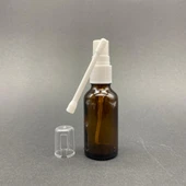 20ml kahverengi Ağız spreyli Şişe, 24 Adet, Oral Sprey, Ecza şişesi, Boş Cam şişe - 1