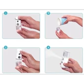 Şarjlı Mini Yüz Nemlendirici Dezenfektan Cihazı Mist Sprayer - 4