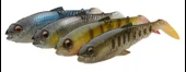 Savage Gear Craft Cannibal Paddletail 10.5 cm 12 gr Clear Water Mix 4 Adet - 1