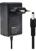 12 Volt - 2 Amper 2.5 0.7 Uçlu Yerli Üretim Plastik Kasa Priz Tipi Adaptör - 1