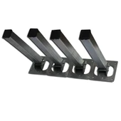 Masa Ayağı 4lü Katlanır Metal Yer Sofrası Ayağı 60 cm - 4