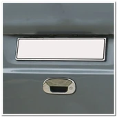 WOC Chrome Fiat Doblo Krom Bagaj Açma 2000-2012 2 Parça Paslanmaz Çelik - 3