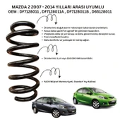 Standart Yay ST119051R - 2007-2014 Mazda 2 Arka Helezon Yay Takımı (2 Adet) - 1