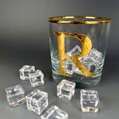 Perlotus R Harfli Gold Altın Yaldızlı Viski Kadeh Bardak Jumbo Serisi - 6