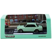 Tarmac Wor1/64 Datsun 510 Light Green - 6