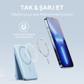Voltme Mavi MagPak 5000mAh Magsafe Kablosuz Powerbank- 22.5W - 3