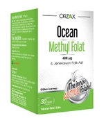 Orzax Ocean Methyl Folat 400mcg 30 Tablet - 1