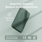 Voltme Yeşil MagPak 5000mAh Magsafe Kablosuz Powerbank- 22.5W - 7