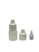 5ml PE ASETON ŞİŞESİ, GÖZ DAMLASI ŞİŞESİ, PLASTİK ŞİŞE, 24  ADET - 1