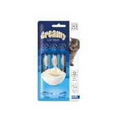 M-Pets Creamy Ton Balıklı ve Karidesli Sıvı Kedi Ödülü 15 Gr 4 Adet - 1