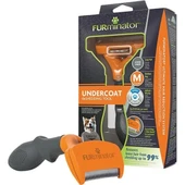 Furminator Kolay Temizlenen Uzun Tüylü Köpek Tüy Tarağı Medium - 1