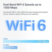 MERCUSYS HALO H60X AX1500 Mesh Menzıl Genisletici 3-lü paket thumbnail 3