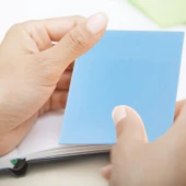 Gen-Of Şeffaf Post-it Yapışkanlı Not Kağıdı 76X76 mm 40 Yp - 6