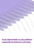 Saç Boyama Tarağı 1 Adet Yıkanabilir Taraklı Saç Yağı Uygulama Aparatı Saç Boyama Seti Maske Makyaj - 3