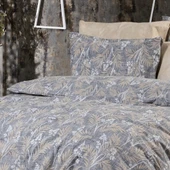 Keep London Home Series 333 Natural Cotton(Doğal Pamuk) Tek Kişilik Nevresim Takımı-Gri - 2