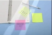 Gen-Of Şeffaf Post-it Yapışkanlı Not Kağıdı 76X76 mm 40 Yp - 1