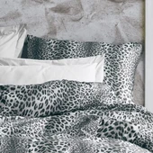 Keep London Home Series 321 Natural Cotton(Doğal Pamuk) Tek Kişilik Nevresim Takımı-Leopar Gri - 4