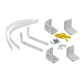 Mobilya Sabitleme Aparatı Seti Deprem Gardrop Kitaplık Dolap Devrilme Önleyici L Demir thumbnail 5