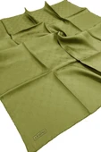 JAKARLI İPEK EŞARP 2000 (J) - MONOGRAM DESENLİ - 245358  HAKİ - 1