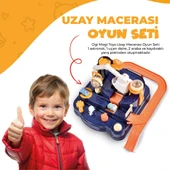 Ogi Mogi Toys 4 Düğme Kontrollü Uzay Macerası Oyun Seti - 2