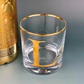 Perlotus L Harfli Gold Altın Yaldızlı Viski Kadeh Bardak Jumbo Serisi - 3