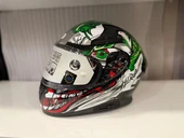 KASK SHIRO KATANA SV JOKER KIRMIZI/YEŞİL/BEYAZ - 1