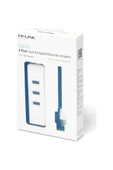 TP-Link UE330 USB 3.0 3-Port Hub ve Gigabit Ethernet Adaptör İkisi bir arada USB Adaptör - 2