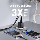 VOLTME V2021 Revo Siyah 35W CC GaN Şarj Aleti - 6