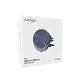 Shaza SF5503 Magsafe Uyumlu 15W Kablosuz Şarj 2in1 Araç İçi Telefon Tutucu - 3
