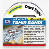 Boss Tape Duct Tape Tamir Bandı Siyah 48mmx25mt - 5