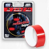 Boss Tape Reflektif Petekli Kedi Gözü Bant 35mm-1,5mt Kırmızı - 4