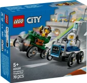LEGO City 60459 Airplane vs. Hospital Bed Race Car Pack thumbnail 1