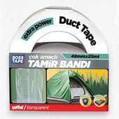 Boss Tape Duct Tape Tamir Bandı Şeffaf 48mmx25mt - 1