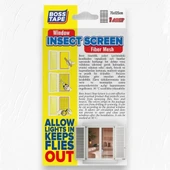 Boss Tape Pencere Cam Sineklik 75x125cm Cırt Bantlı - 1