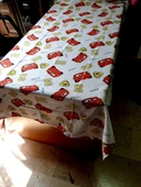 CARS BASKILI MASA VE ÇOCUK OYUN ÖRTÜSÜ (150*180 cm) thumbnail 8